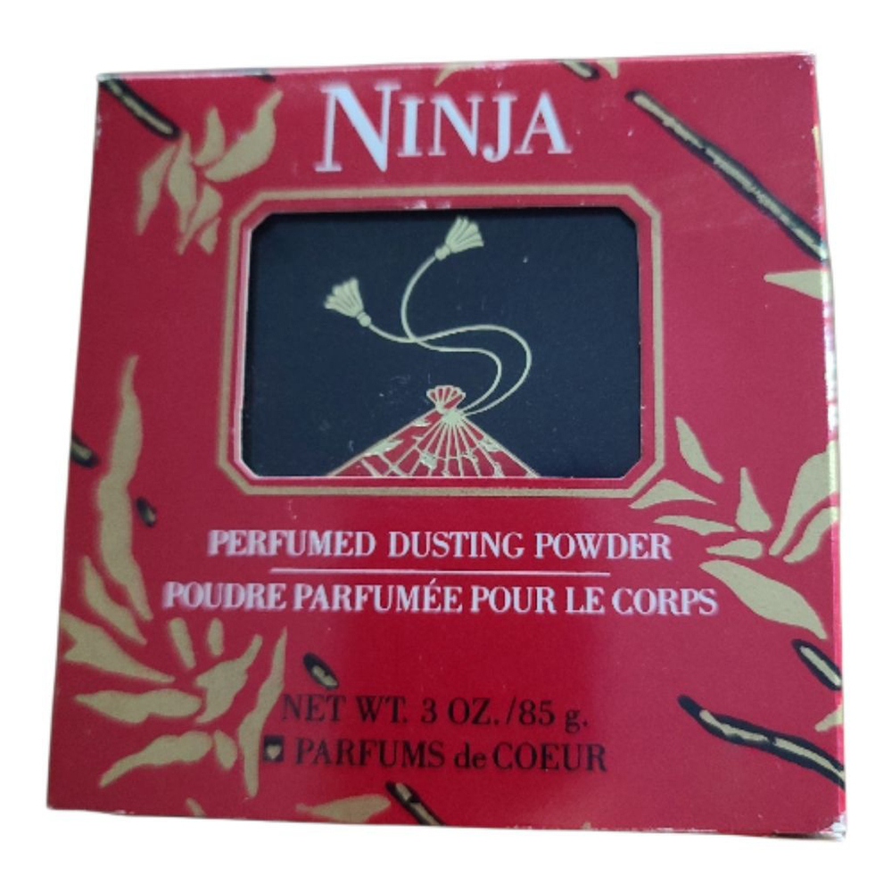 Vintage Ninja Parfums de Coeur Dusting Powder 3oz New In Box Sealed Rare 1980s